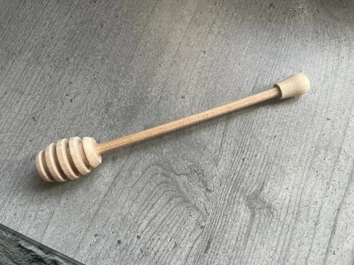 Honiglöffel Holz Kundenfoto