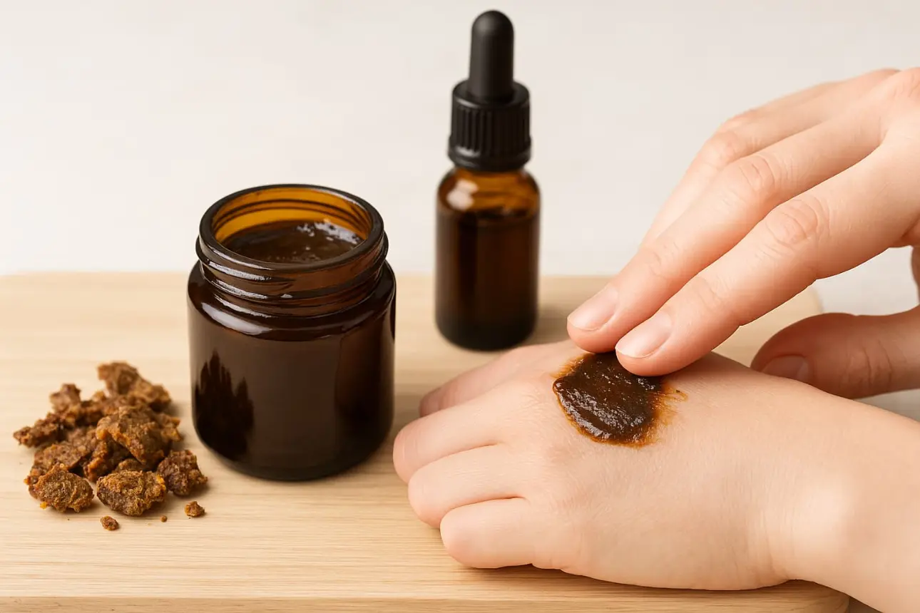 Propolis Tropfen Anwendung und Einnahme