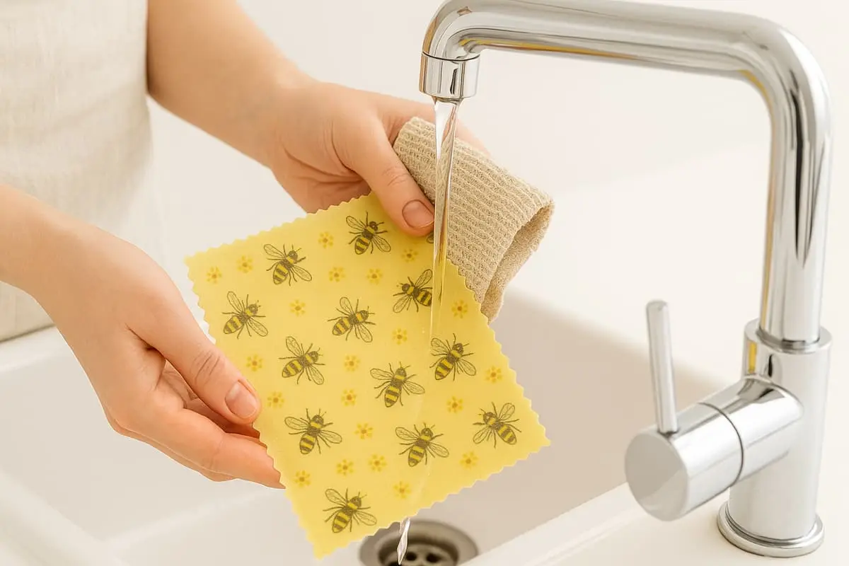 Wie pflegt man Bienenwachstücher richtig, damit sie lange halten und hygienisch bleiben?