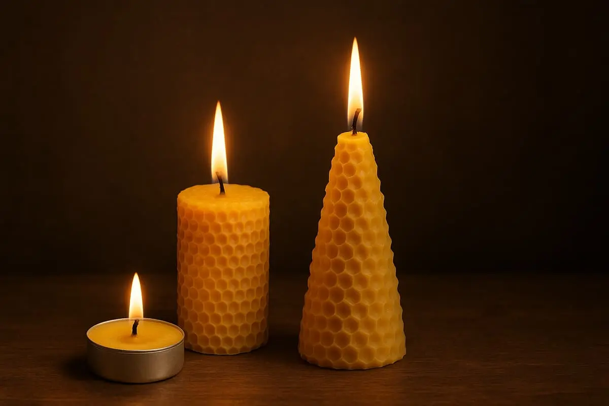 Wo kann ich hochwertige Bienenwachskerzen bei "Rund um die Biene" kaufen?