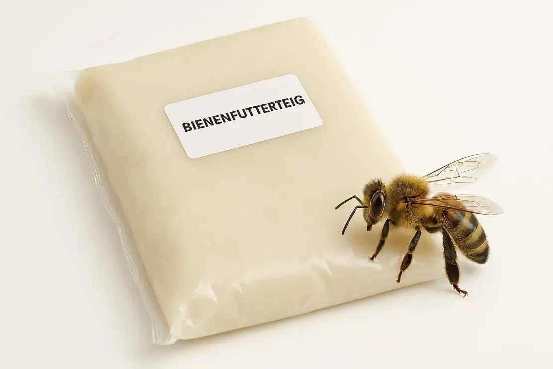 Wo kann ich Bienenfutterteig kaufen und wie wird er eingesetzt?