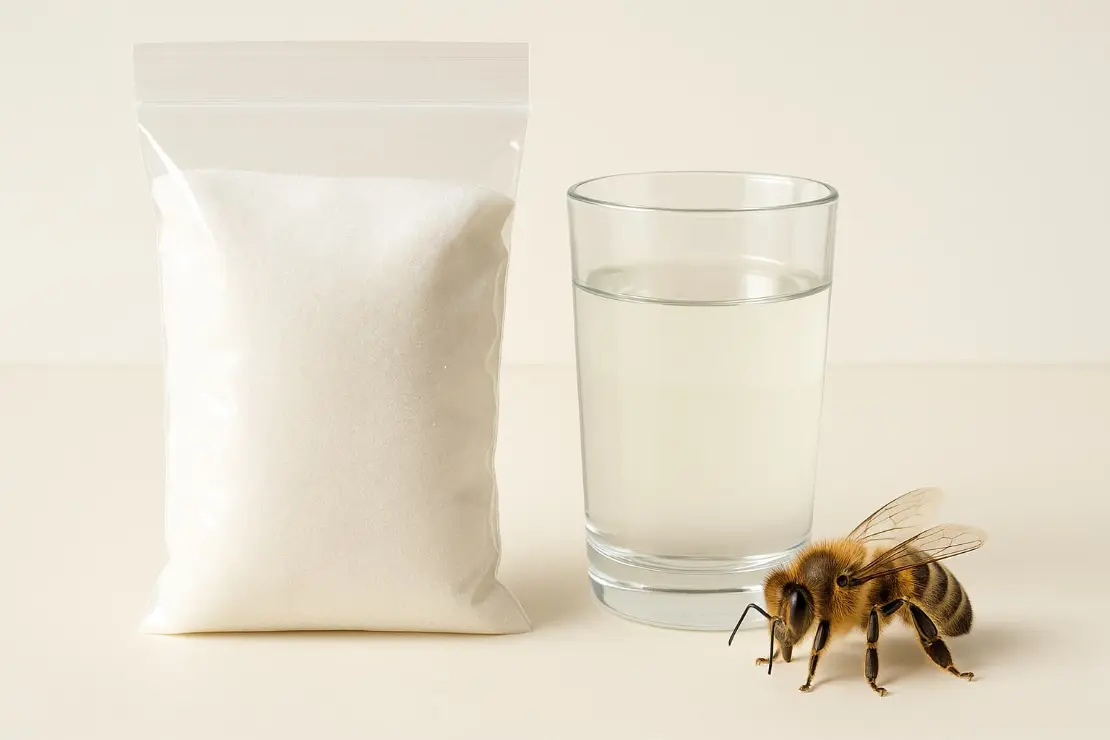 Welcher Zucker eignet sich für die Fütterung von Bienen?