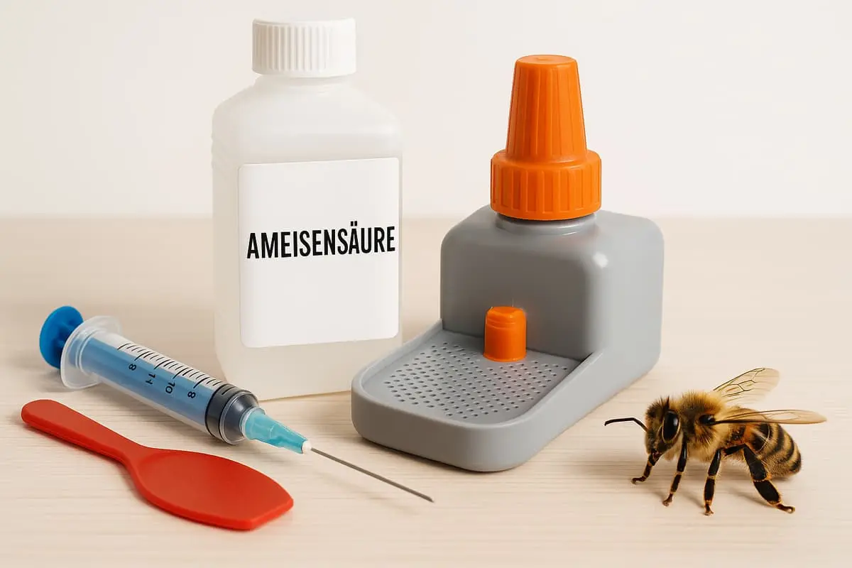 Wie funktioniert die Varroabehandlung mit Ameisensäure?