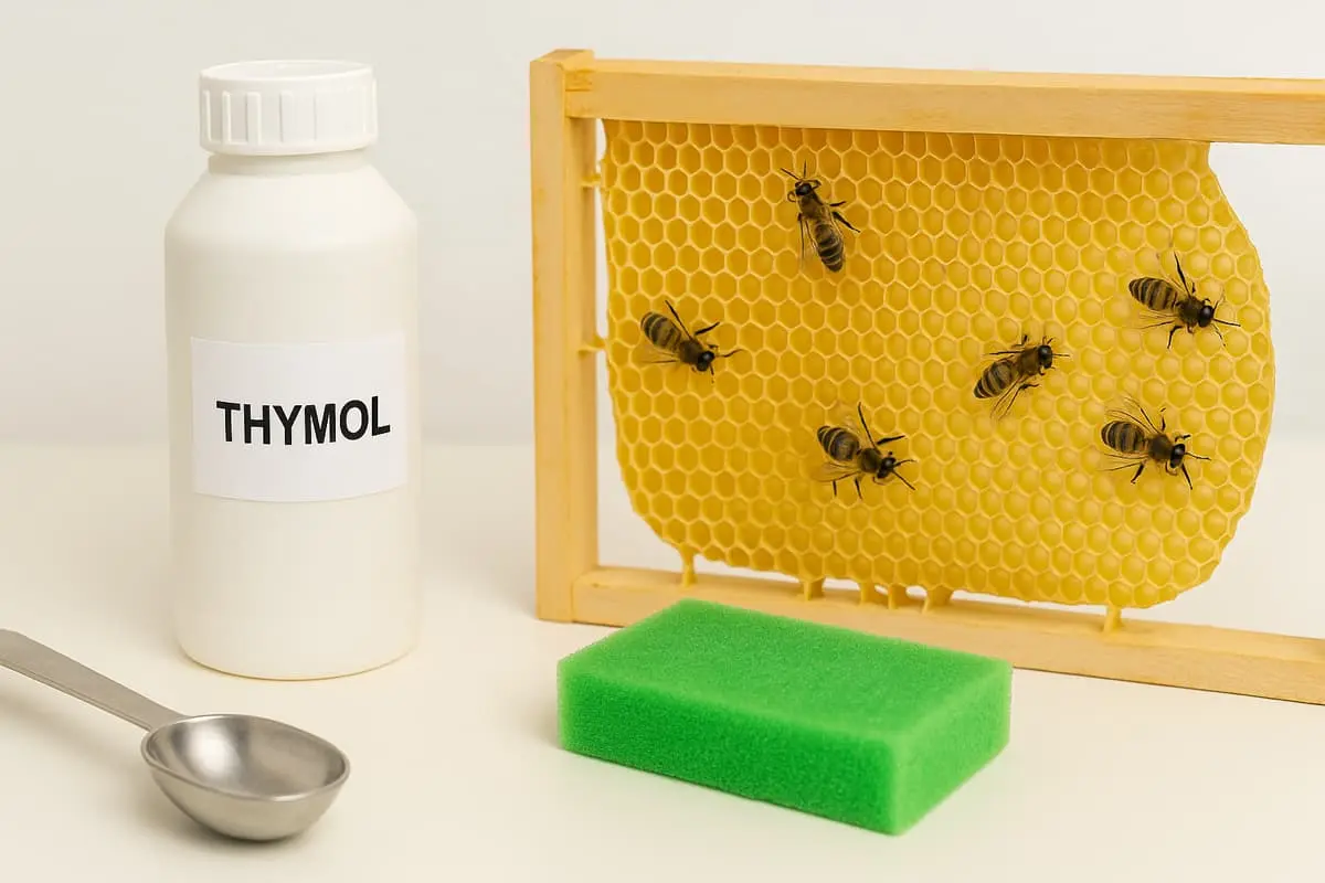 Was bringt die Varroabehandlung mit Thymol?
