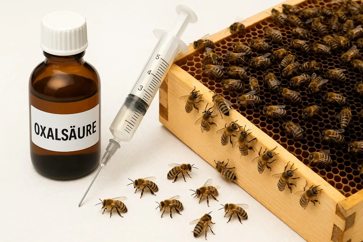 Wie läuft die Varroabehandlung mit Oxalsäure ab?