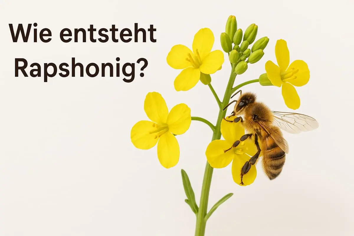 Wie entsteht Rapshonig?