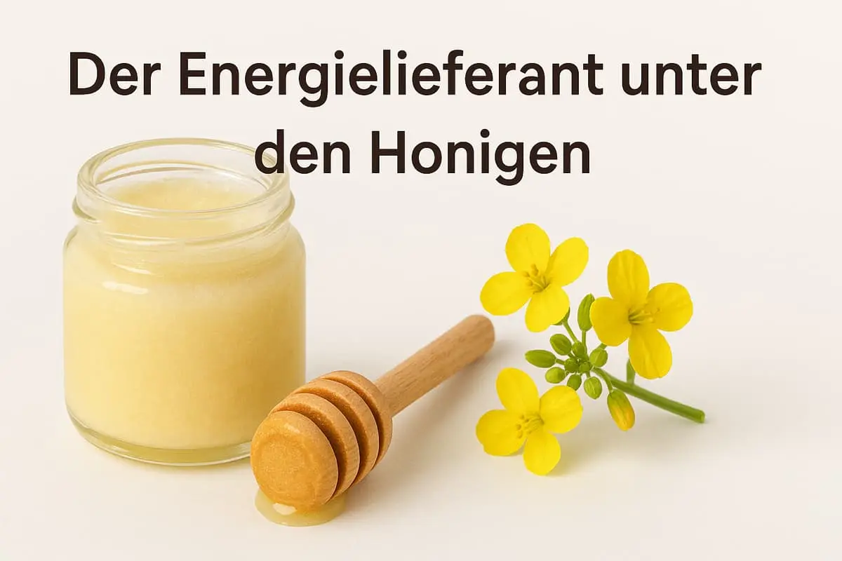 Warum gilt Rapshonig als Energielieferant unter den Honigen?