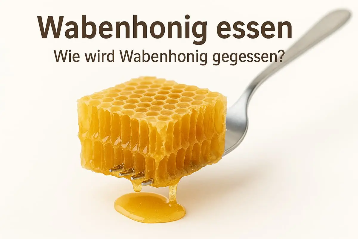 Wie isst man Wabenhonig richtig?