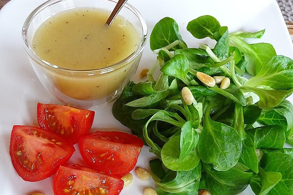 Balsamico Senf Honig Dressing Rund um die Biene