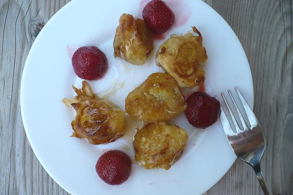 Gebackene Banane mit Honig | Rund um die Biene
