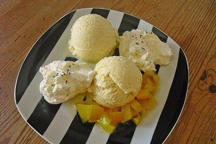 Honig Vanille Eis