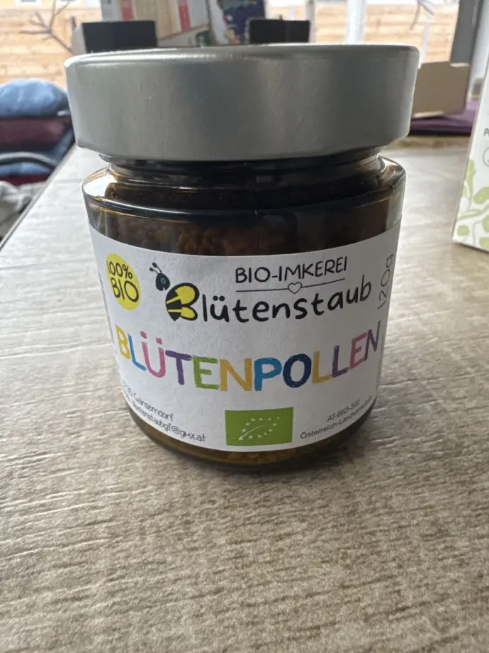 Bio Blütenpollen