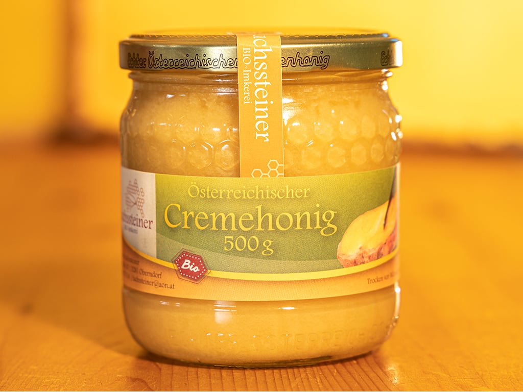 Bio Cremehonig 500g von Bio-Imkerei Fuchssteiner