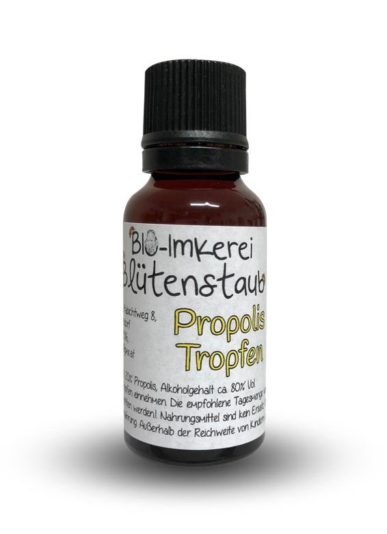 Bio Propolis Tropfen 20ml von Bio-Imkerei Blütenstaub