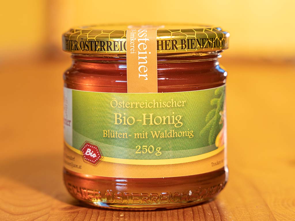 Bio Blüten- mit Waldhonig 250g von Bio-Imkerei Fuchssteiner