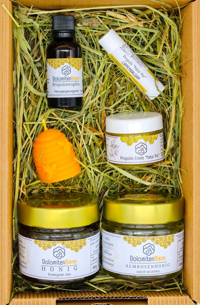 Geschenkbox "Propolis" von Imkerei Dolomitenbiene