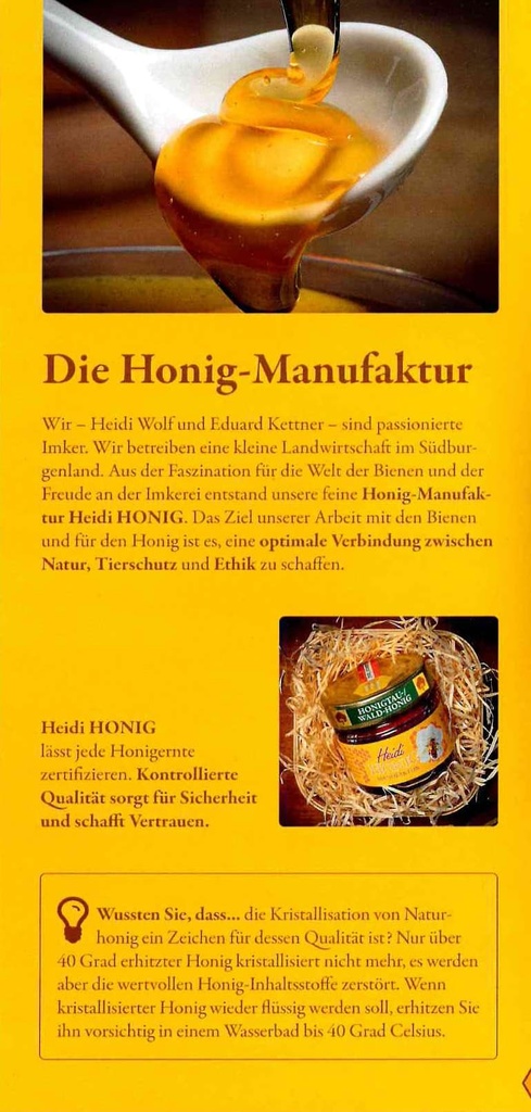 Blüten- mit Akazienhonig 1000g von Heidi-Honig