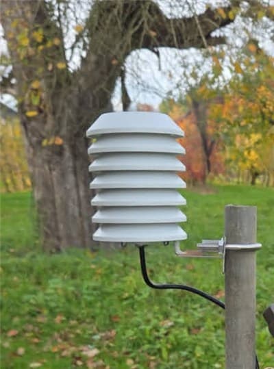 HiveWatch Feuchtigkeit- und Temperatursensor mit Wetterschutz von FPGA Company GmbH