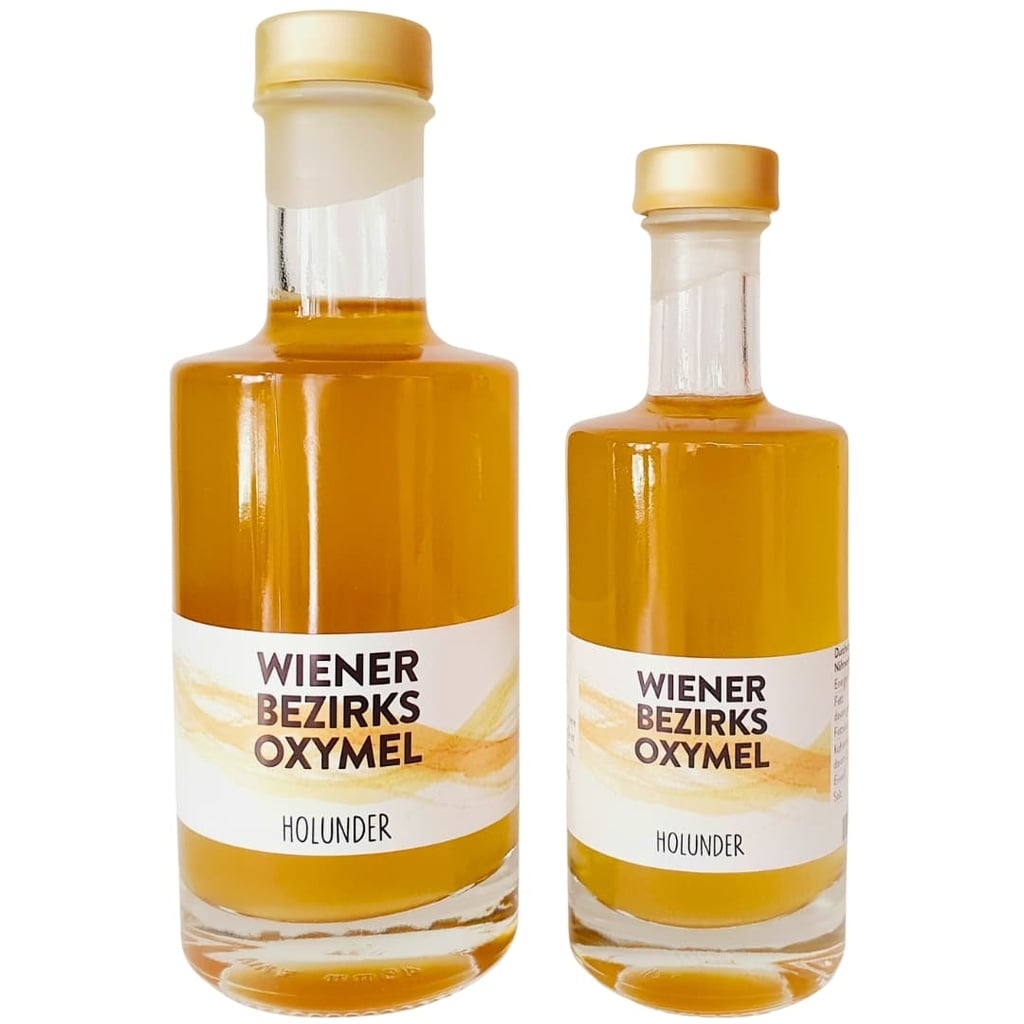 Wiener Bezirks Oxymel Holunder 200ml von Wiener Bezirksimkerei