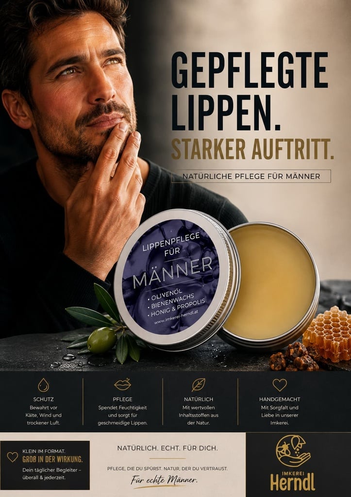Lippenpflege für Männer 20g von Imkerei Herndl