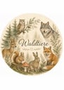 Teelicht Waldtiere 7 Teelichter von Imkerei Herndl
