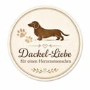 Teelicht Dackel & Pfote 7 Teelichter von Imkerei Herndl