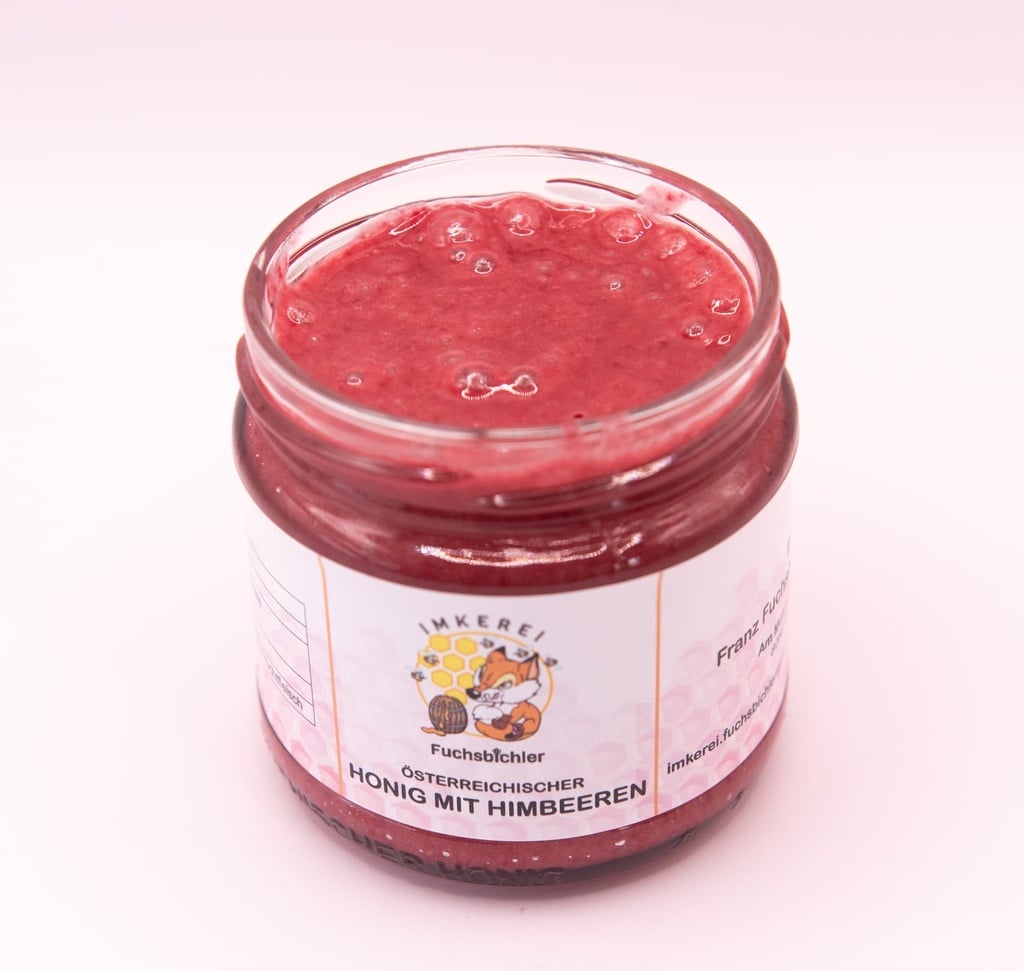 Honig mit Himbeeren 240g von Imkerei Fuchgsbichler