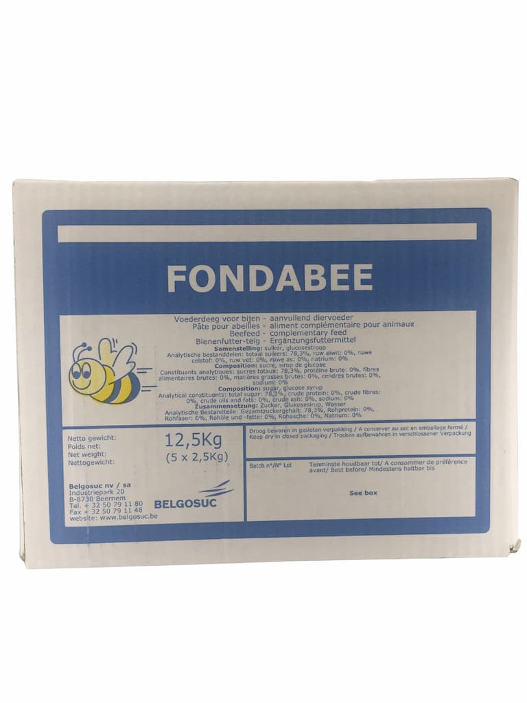 Fondabee Bienenfutterteig 12,5kg von Belgosuc