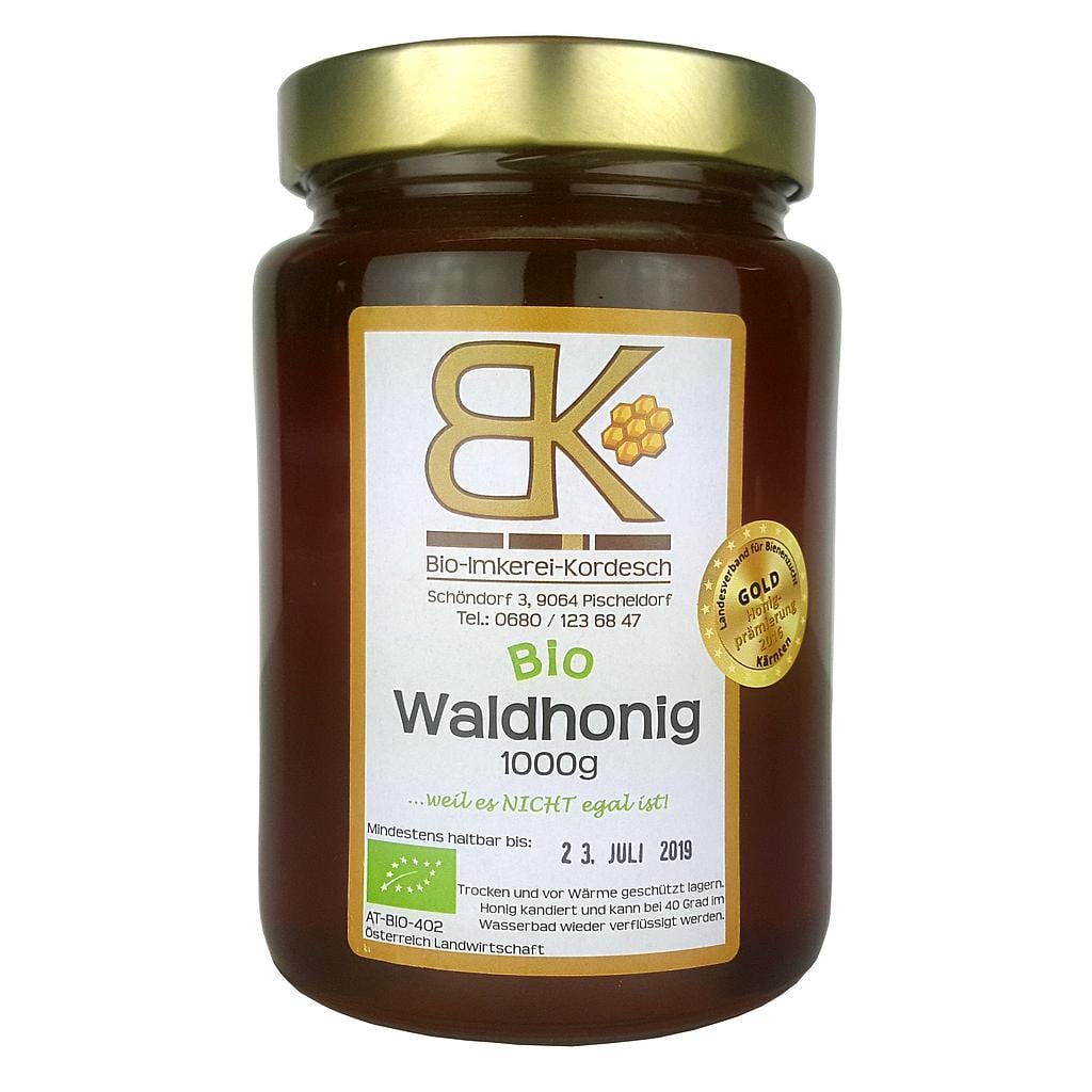 Bio Waldhonig 1.000g von Bio-Imkerei Kordesch