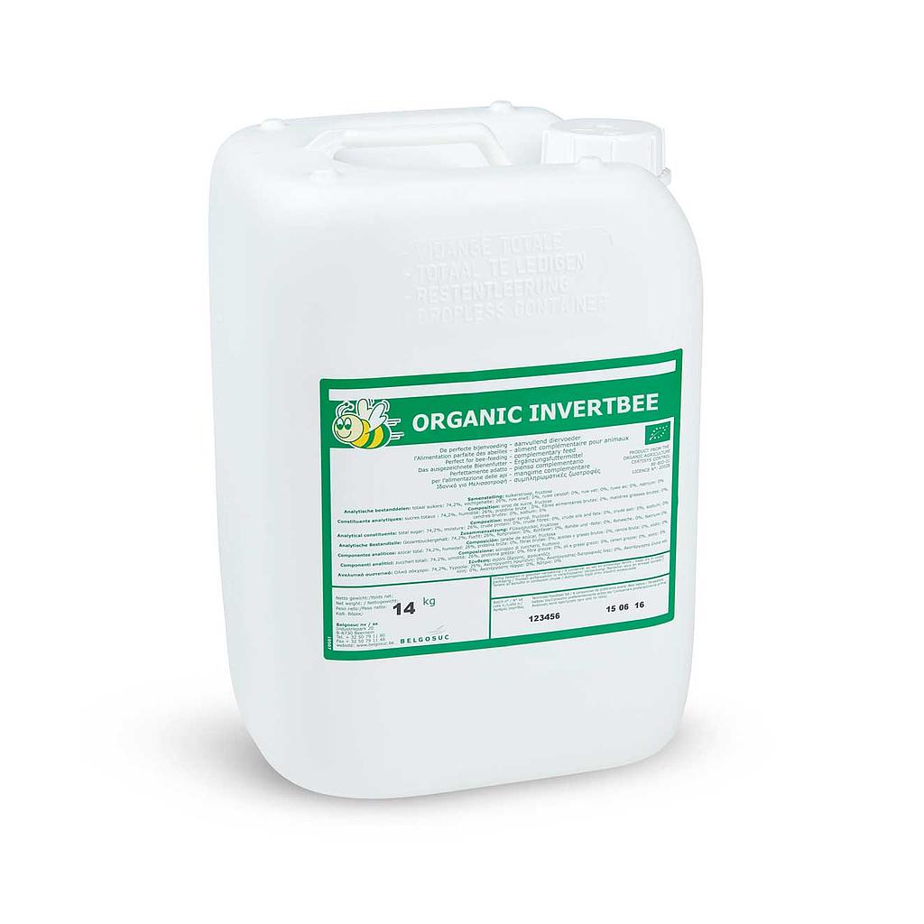 Organic Invertbee 14kg Invertierter Bio Bienenfuttersirup von Belgosuc