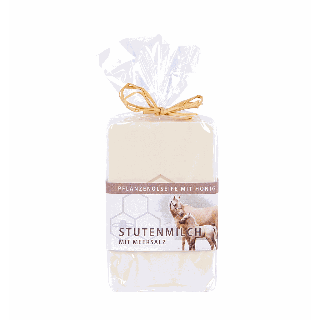 Honigseife mit Stutenmilch & Meersalz 100g von Ferdi’s Imkerei