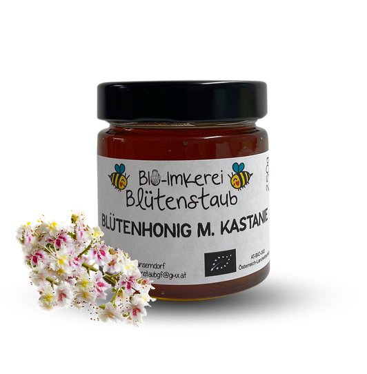Bio Kastanienblütenhonig 250g von Bio-Imkerei Blütenstaub