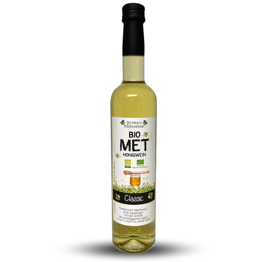 Met Honigwein Classic 500ml von Bio-Imkerei Blütenstaub