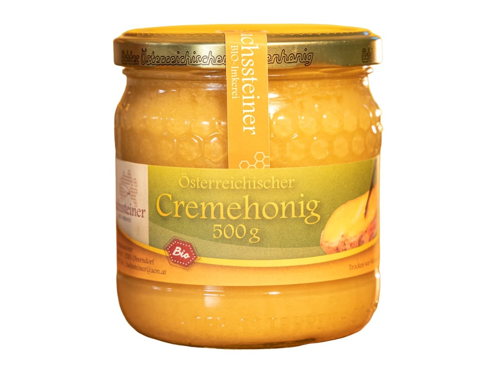 Bio Cremehonig 500g von Bio-Imkerei Fuchssteiner