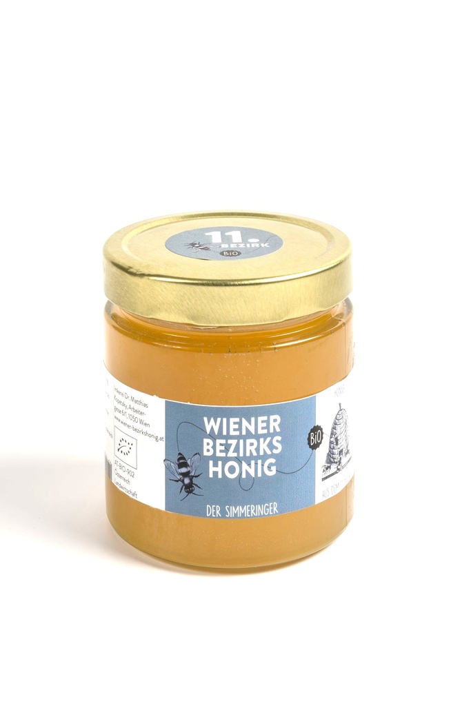 Wiener Bezirks Honig - 11. Bezirk Wien - Der Simmeringer 480g von Wiener Bezirksimkerei