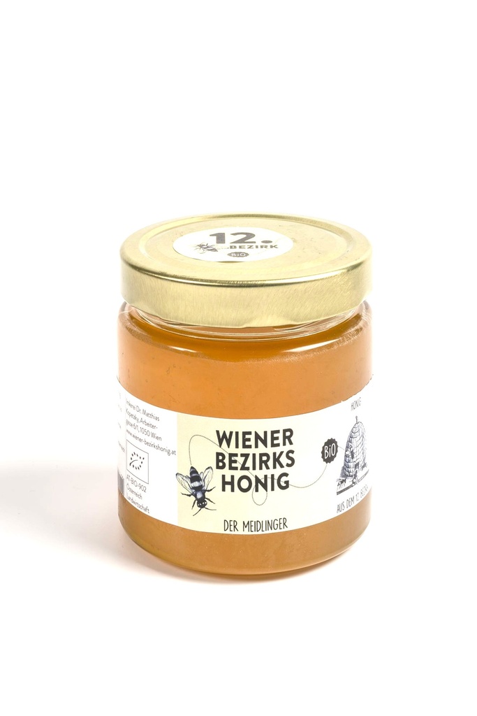 Wiener Bezirks Honig - 12. Bezirk Wien - Der Meidlinger 480g von Wiener Bezirksimkerei