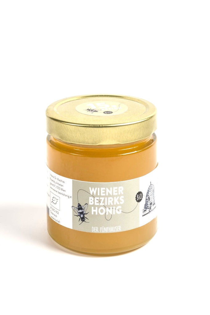 Wiener Bezirks Honig - 15. Bezirk Wien - Der Fünfhauser 480g von Wiener Bezirksimkerei