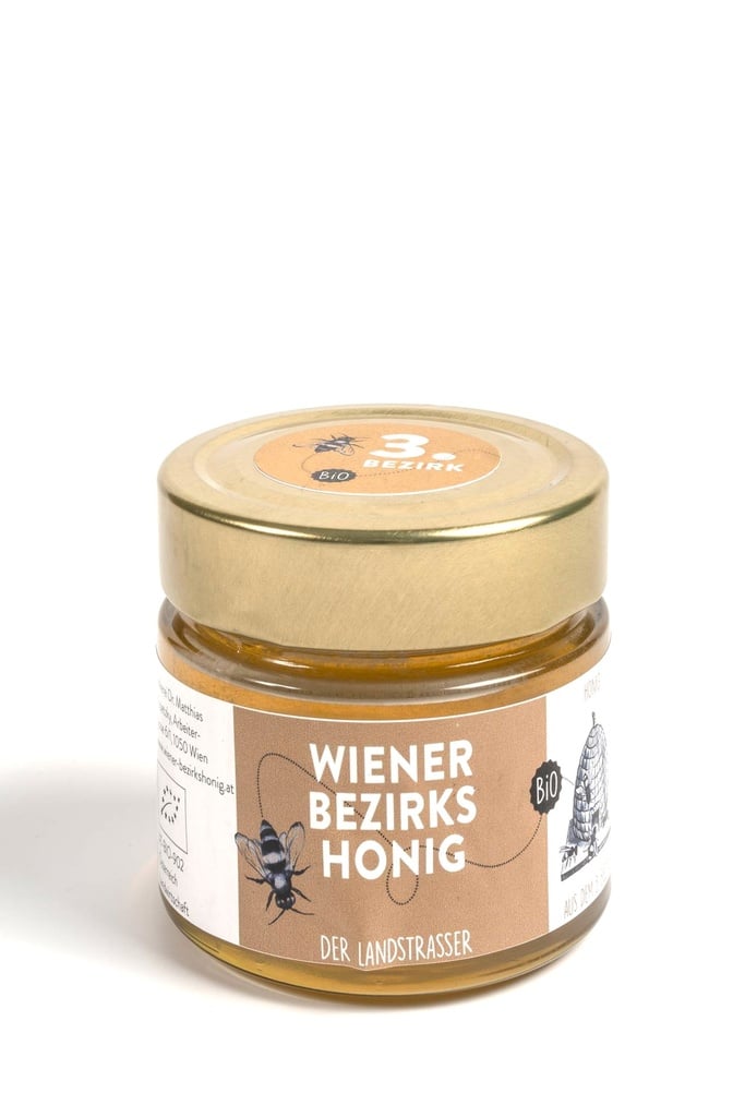 Wiener Bezirks Honig - 3. Bezirk Wien - Der Landstrasser 220g von Wiener Bezirksimkerei