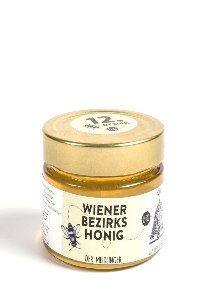 Wiener Bezirks Honig - 12. Bezirk Wien - Der Meidlinger 220g von Wiener Bezirksimkerei