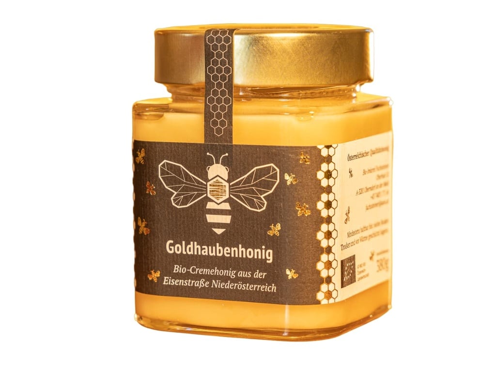 Bio Goldhaubenhonig 380g von Bio-Imkerei Fuchssteiner