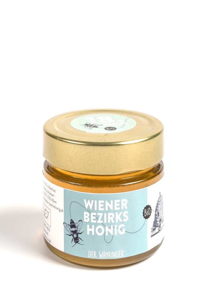 Wiener Bezirks Honig - 18. Bezirk Wien - Der Währinger 220g von Wiener Bezirksimkerei