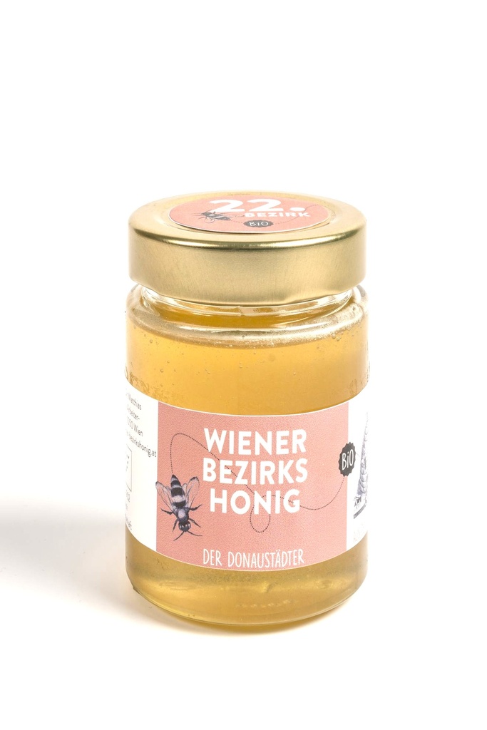 Wiener Bezirks Honig - 22. Bezirk Wien - Der Donaustädter 220g von Wiener Bezirksimkerei