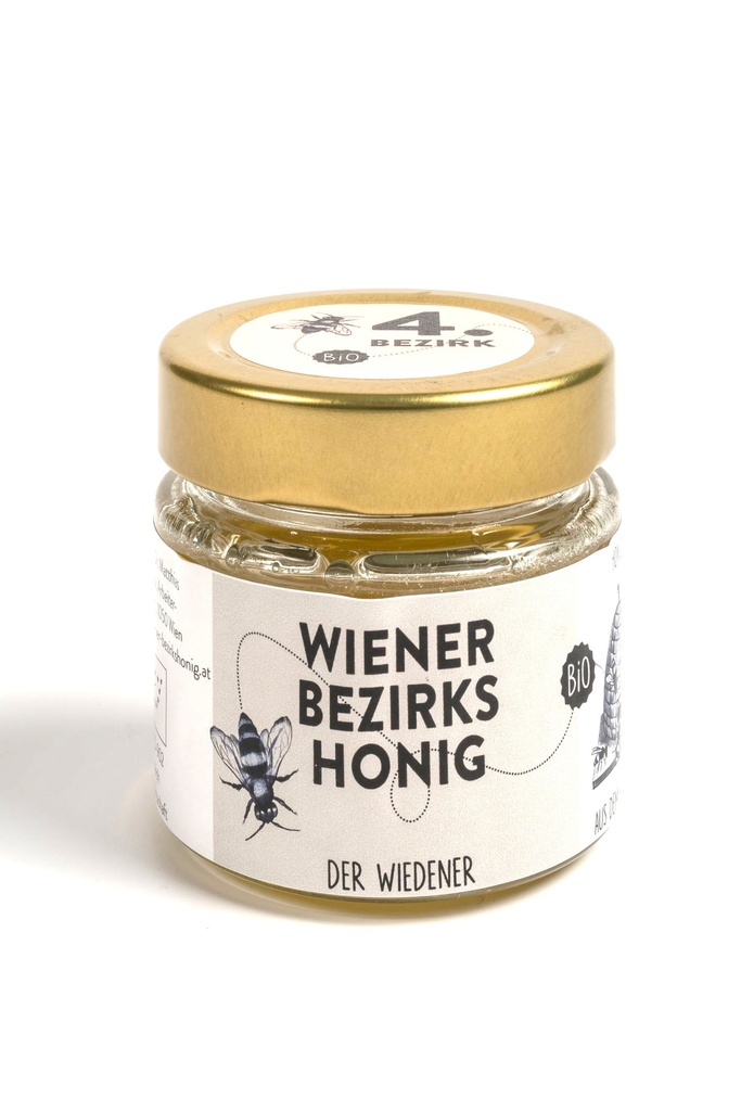 Wiener Bezirks Honig - 4. Bezirk Wien - Der Wiedener 120g von Wiener Bezirksimkerei