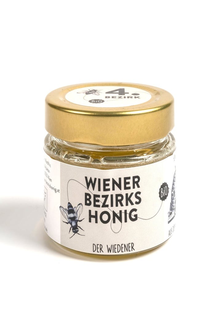 Wiener Bezirks Honig - 4. Bezirk Wien - Der Wiedener 120g von Wiener Bezirksimkerei