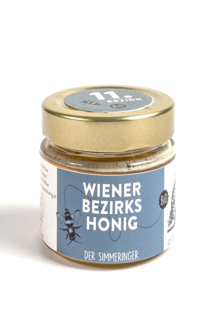 Wiener Bezirks Honig - 11. Bezirk Wien - Der Simmeringer 120g von Wiener Bezirksimkerei