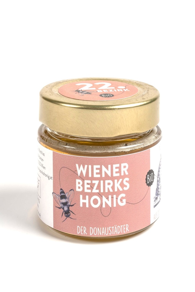 Wiener Bezirks Honig - 22. Bezirk Wien - Der Donaustädter 120g von Wiener Bezirksimkerei