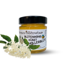 Bio Blütenhonig küsst Hollerblüte 230g von Bio-Imkerei Blütenstaub