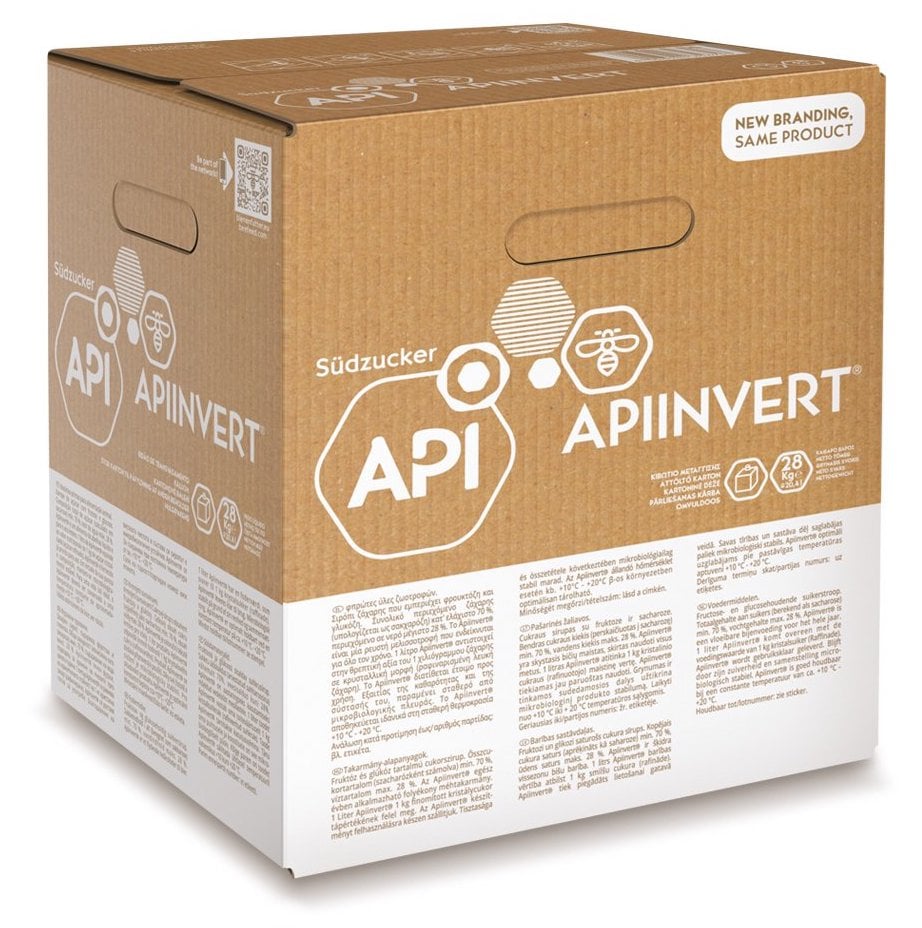 Apiinvert 28kg Bag in Box Bienenfuttersirup  von Südzucker