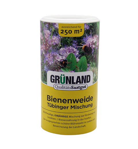 Blumenwiese Bienenweide "Tübinger Mischung" einjährig 250g von Grünland Qualitätssaatgut