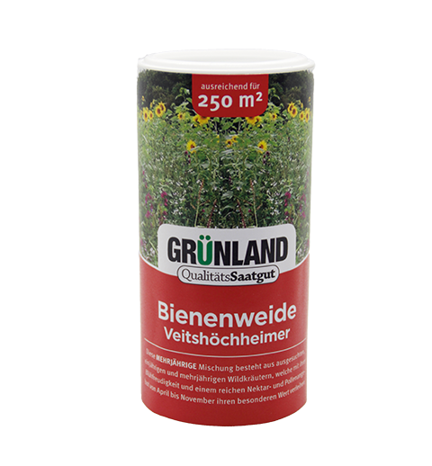 Blumenwiese Bienenweide "Veitshöchheimer" mehrjährig 250g von Grünland Qualitätssaatgut